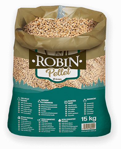 worek pelletu opałowego Robin do kupienia w Gościnie lub sklepie internetowym